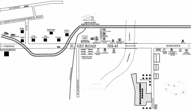 Images for Location Plan of Deepam Mahalakshmi Nagar