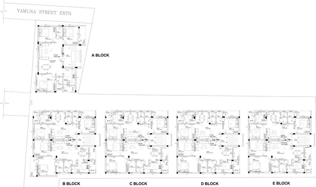 Images for Cluster Plan of Ruby Shelter