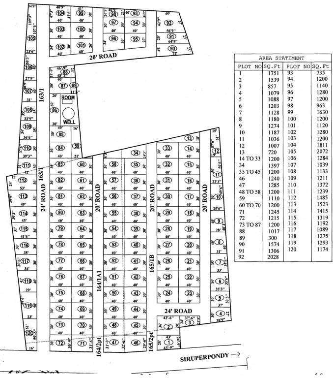 Images for Layout Plan of Deepam Karthikeyan Nagar