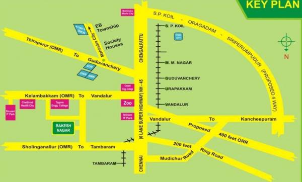 Images for Location Plan of  Rakesh Nagar