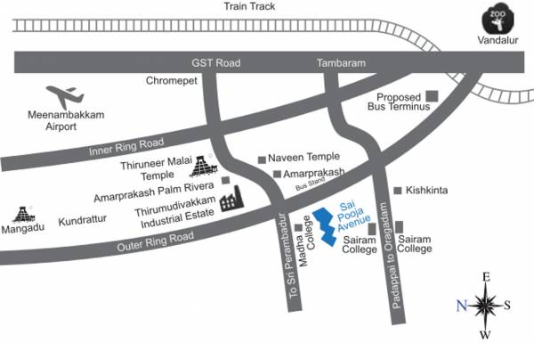 Images for Location Plan of My Assets Sai Pooja Avenue