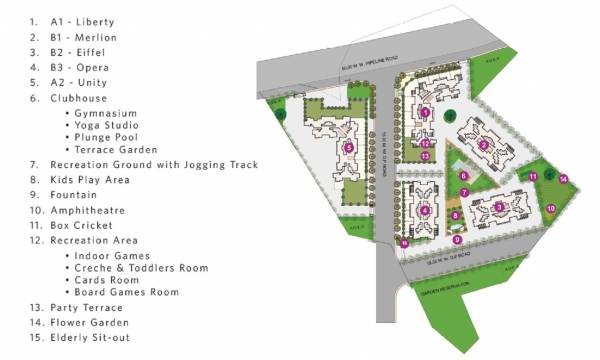  global-city-type-a1-liberty Layout Plan