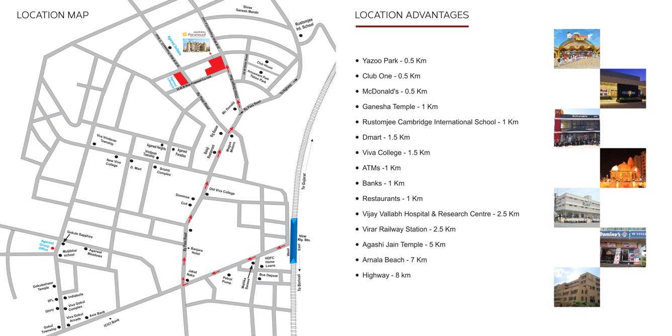  paramount Location Plan