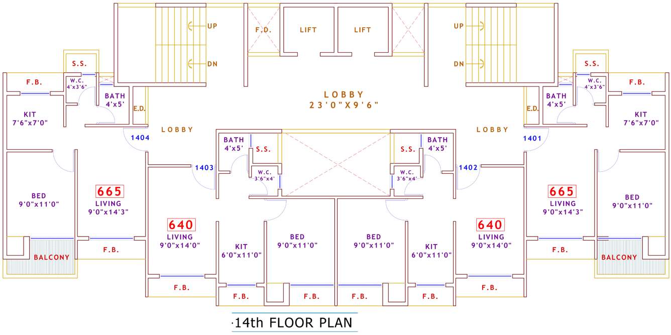 Images for Cluster Plan of Standard Anant Avenue