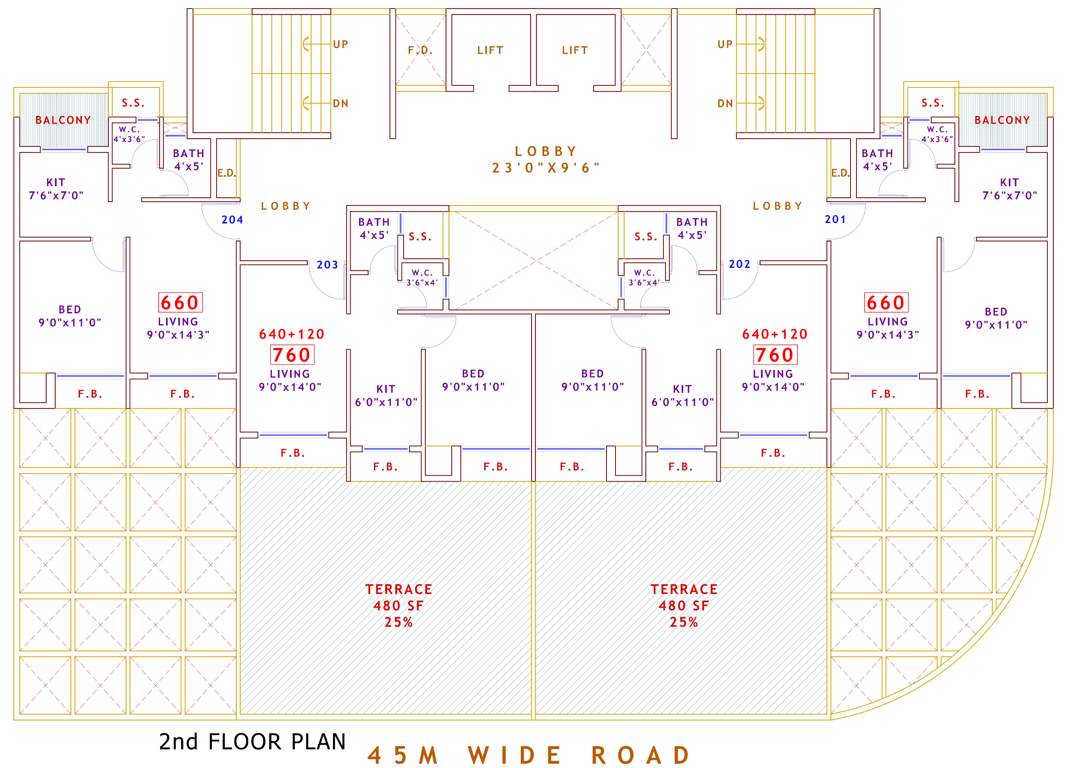 Images for Cluster Plan of Standard Anant Avenue