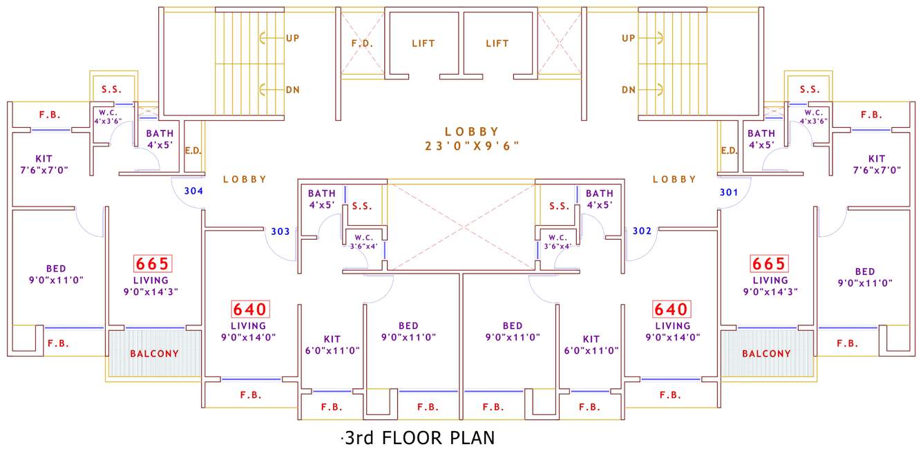 Images for Cluster Plan of Standard Anant Avenue