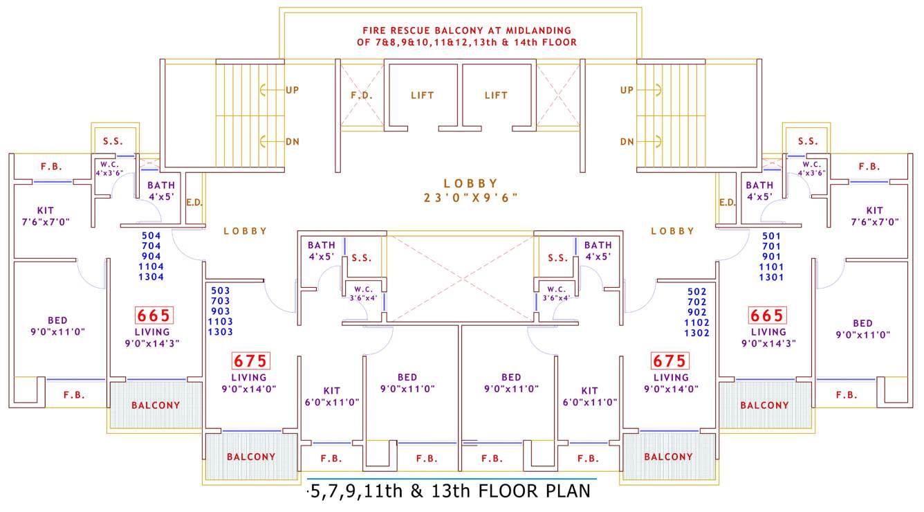 Images for Cluster Plan of Standard Anant Avenue