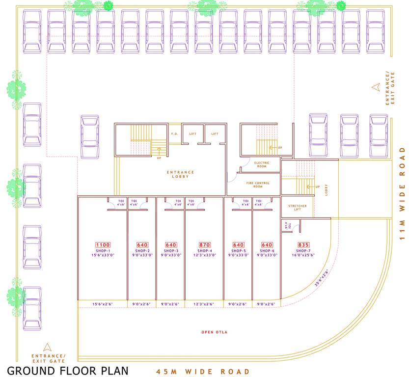 Images for Cluster Plan of Standard Anant Avenue