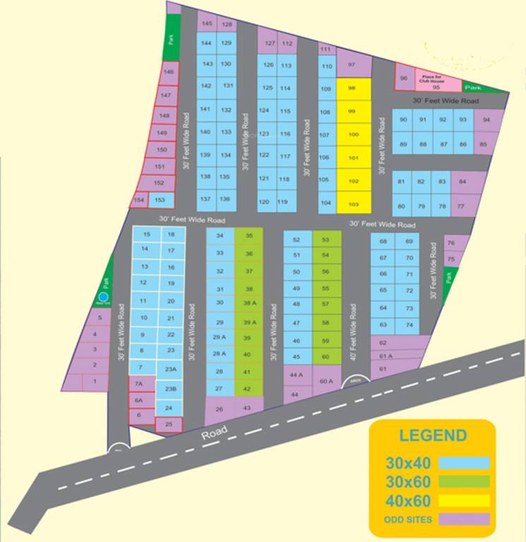 Images for Layout Plan of Shabu Surya Splendour