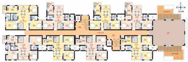 Images for Cluster Plan of BECC Alpha Jasmine Tower Images for Cluster Plan of BECC Alpha Jasmine Tower