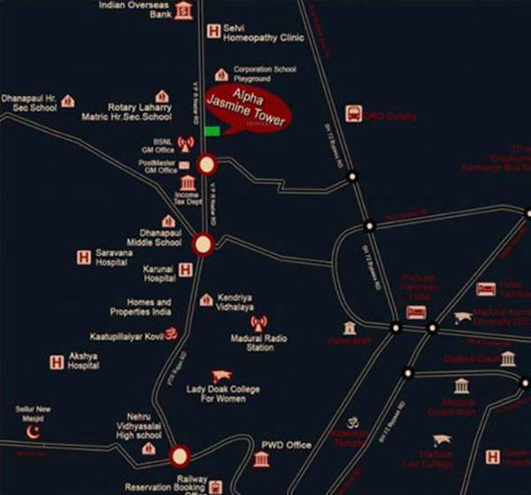 Images for Location Plan of BECC Alpha Jasmine Tower Images for Location Plan of BECC Alpha Jasmine Tower