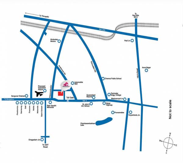 Images for Location Plan of StepsStone American NRI City