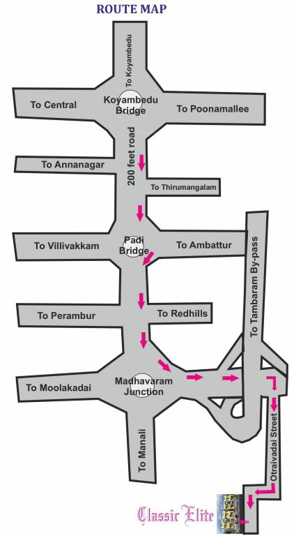 Images for Location Plan of Yashva Classic Homes Classic Elite