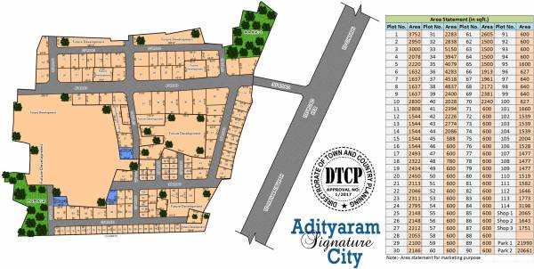 Images for Layout Plan of Adityaram Signature City
