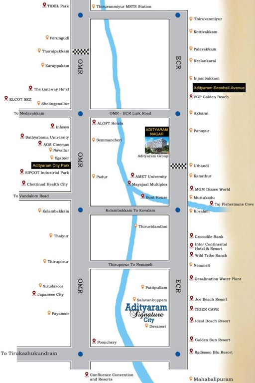 Images for Location Plan of Adityaram Signature City