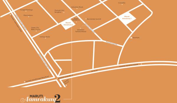 Images for Location Plan of Rajeshri Maruti Aamrakunj 1