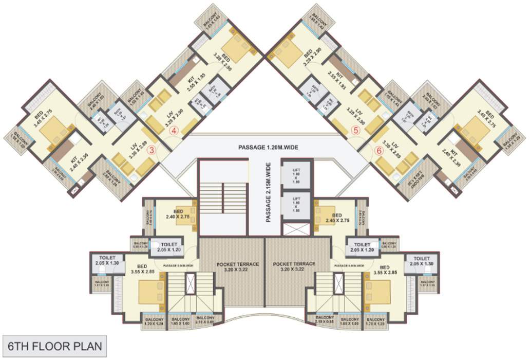paradises Images for Cluster Plan of Three Paradises