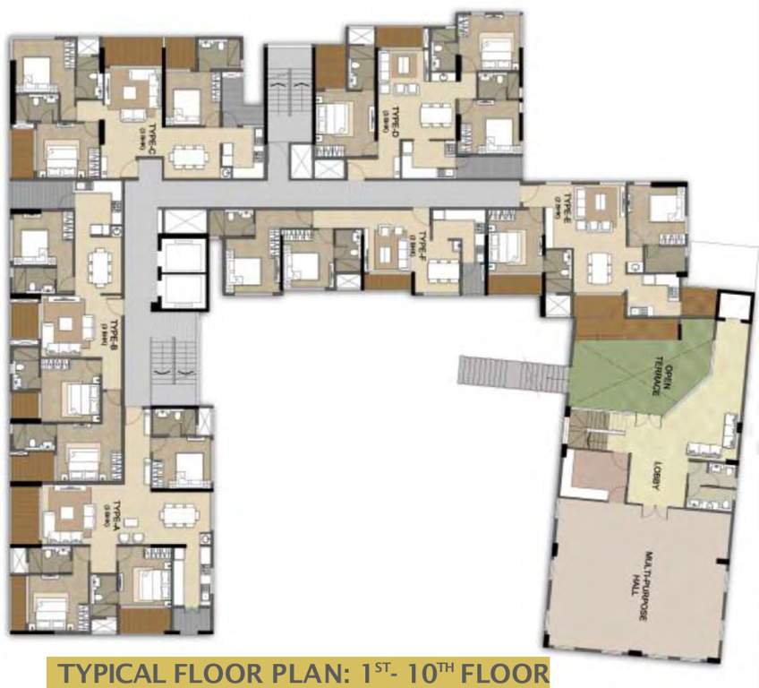 Images for Cluster Plan of Hebron AMV Manikath Enclave