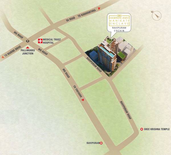 Images for Location Plan of Hebron AMV Manikath Enclave