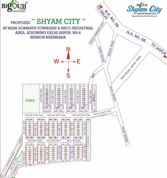 Images for Layout Plan of Big Bull Shyam City