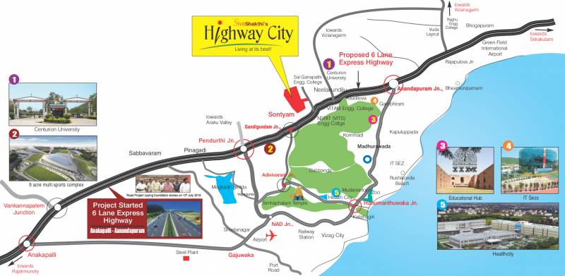 Images for Location Plan of Sivashakthi Highway City
