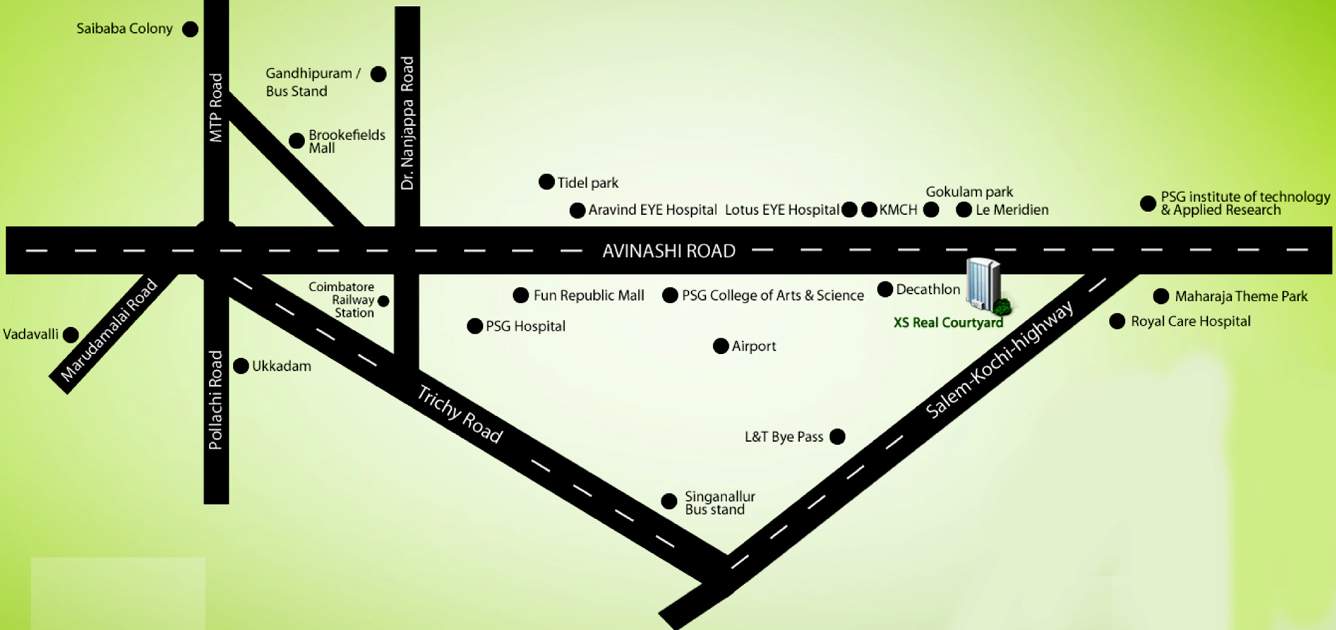  courtyard Images for Location Plan of XS Courtyard
