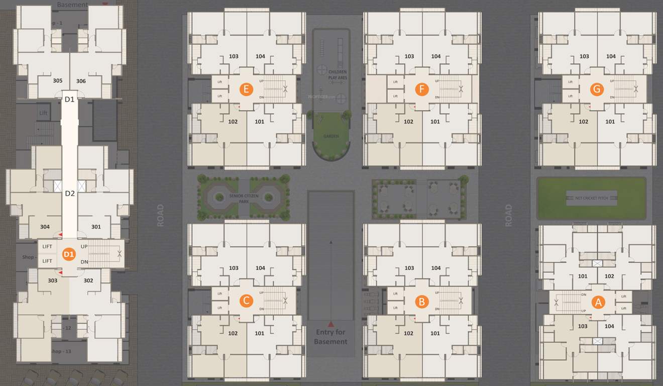 Images for Layout Plan of Shree Narayan Exotica