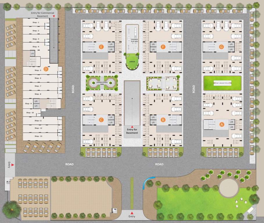 Images for Layout Plan of Shree Narayan Exotica