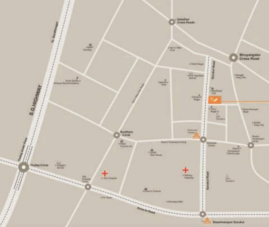 Images for Location Plan of Shree Narayan Exotica