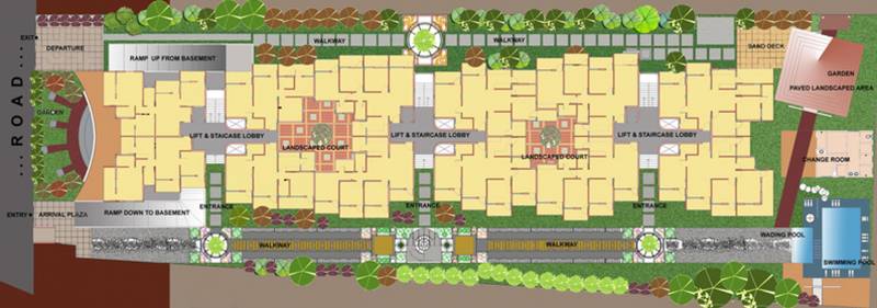 Images for Layout Plan of Vijaya Real Home Stylish Apartment