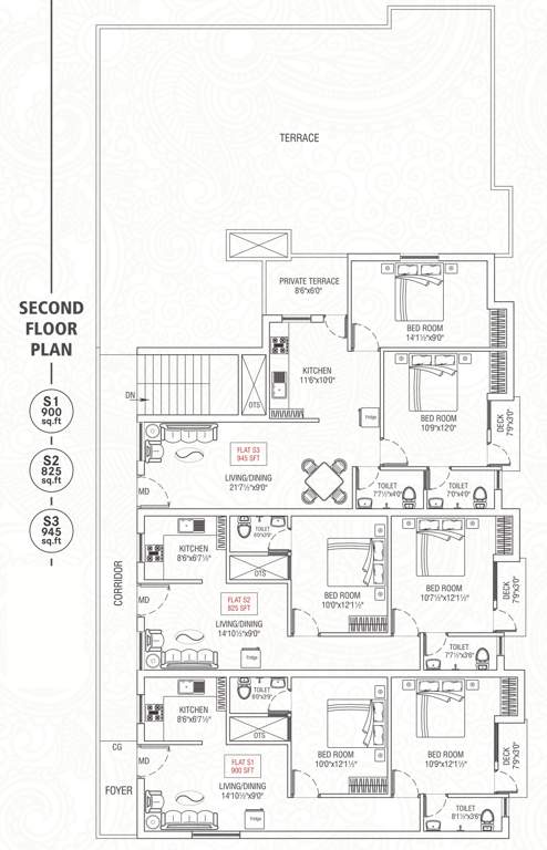 Images for Cluster Plan of Oyester Thamaraivanam