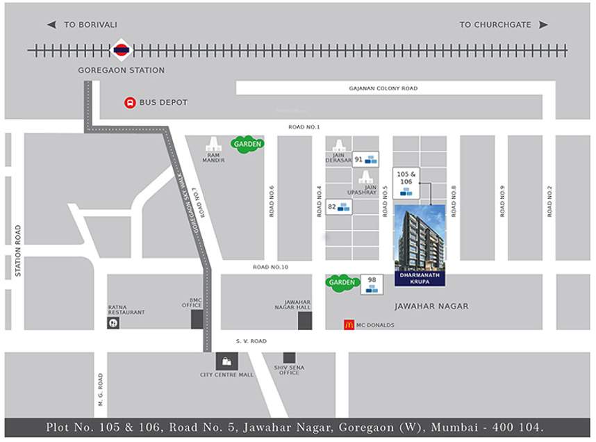 Images for Location Plan of Bali Dharmanath Krupa