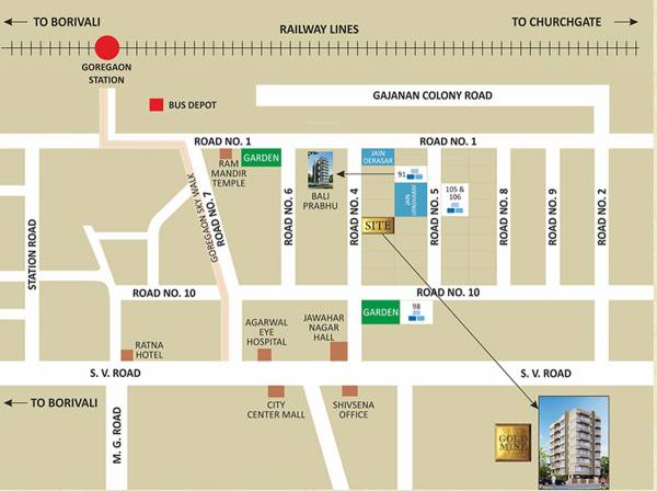 Images for Location Plan of Bali Landmarks Gold Mine