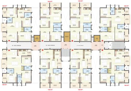 Images for Cluster Plan of MVV City Images for Cluster Plan of MVV City