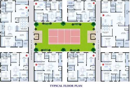 Images for Cluster Plan of Surya Royal Green City