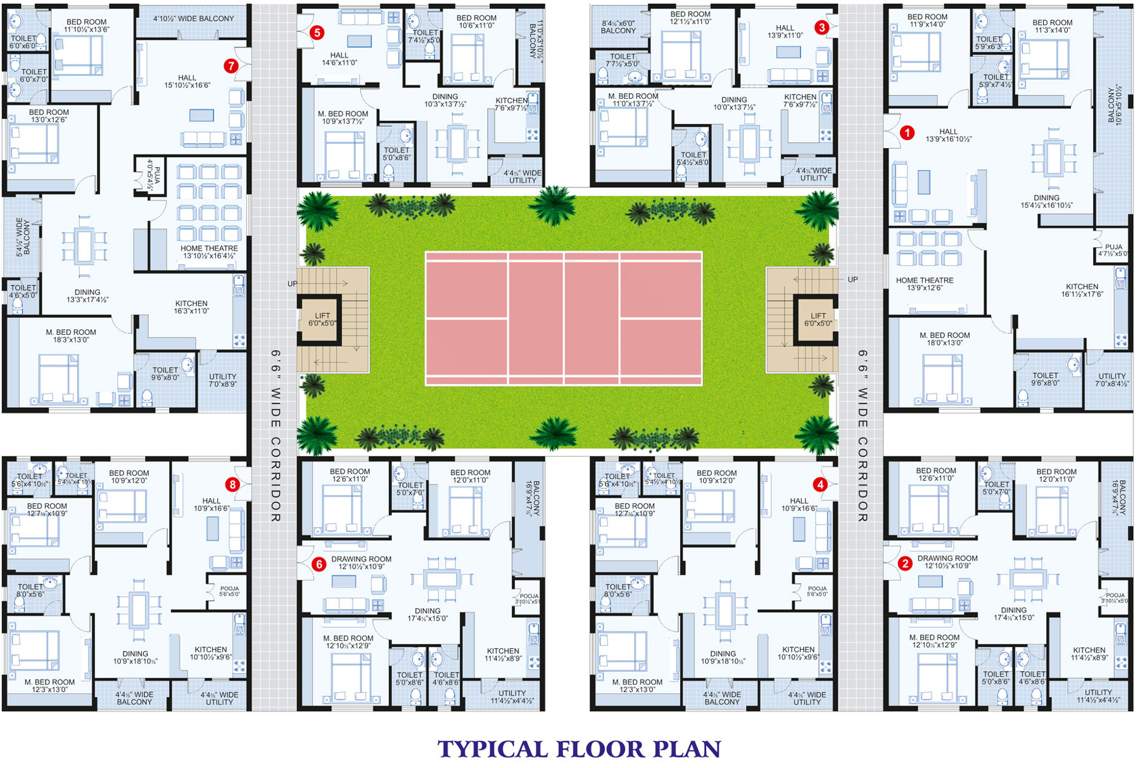 Images for Cluster Plan of Surya Royal Green City