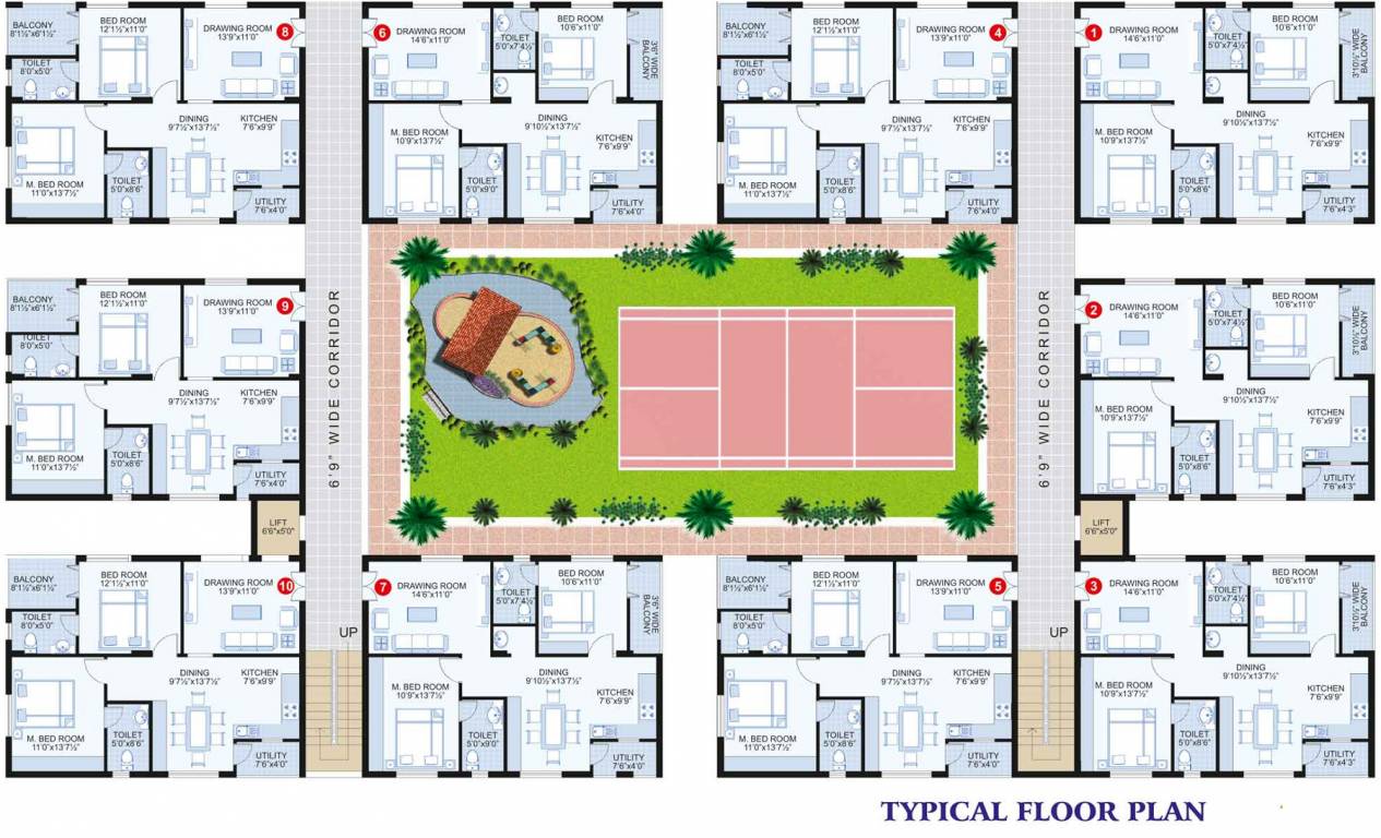 Images for Cluster Plan of Surya Royal Green City