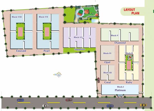 Images for Layout Plan of Surya Royal Green City