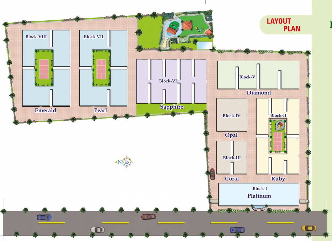 Images for Layout Plan of Surya Royal Green City