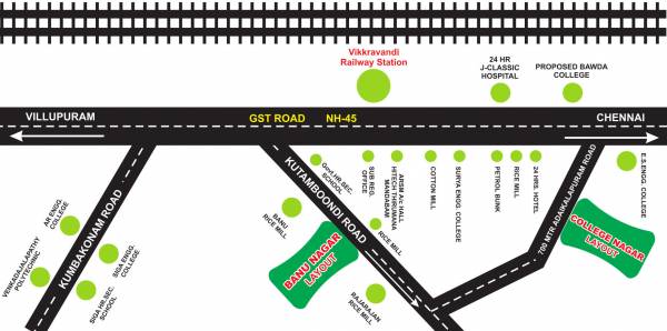 Images for Location Plan of Banu Banu Nagar