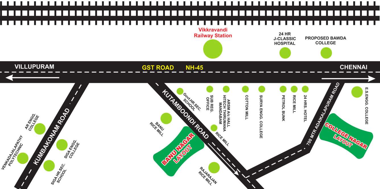 Images for Location Plan of Banu Banu Nagar