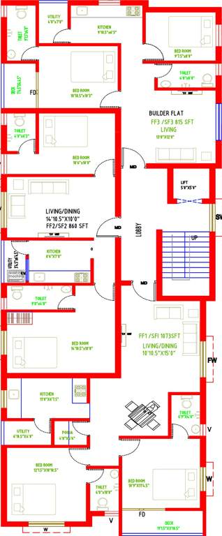 Images for Cluster Plan of Colorhomes Color Classic