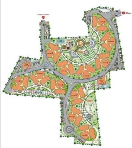  royal-palms Images for Master Plan of Adarsh Buildestate Royal Palms