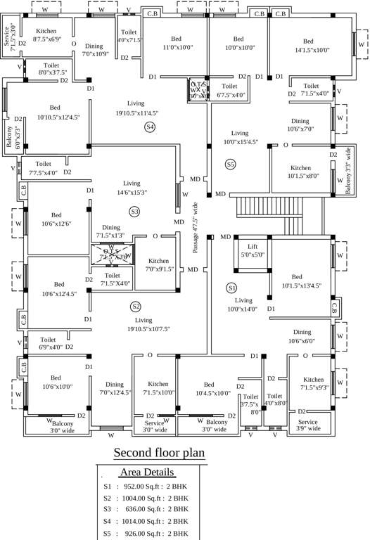 Images for Cluster Plan of GK Sri Sai Anugraha
