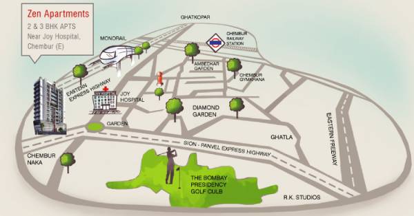 Images for Location Plan of Bholenath Zen Apartments