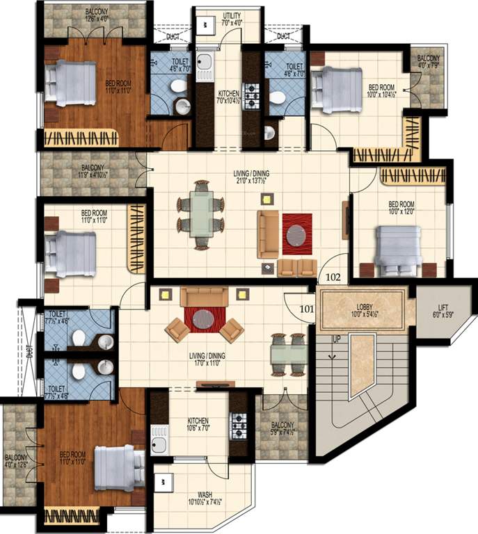 Images for Cluster Plan of Subiksha Seethalakshmi
