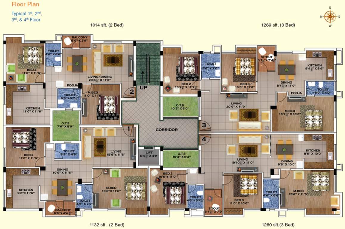 Images for Cluster Plan of Royal Shelter Royal GM Residency