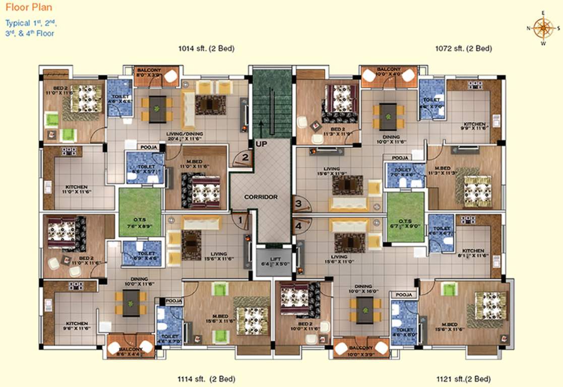 Images for Cluster Plan of Royal Shelter Royal GM Residency