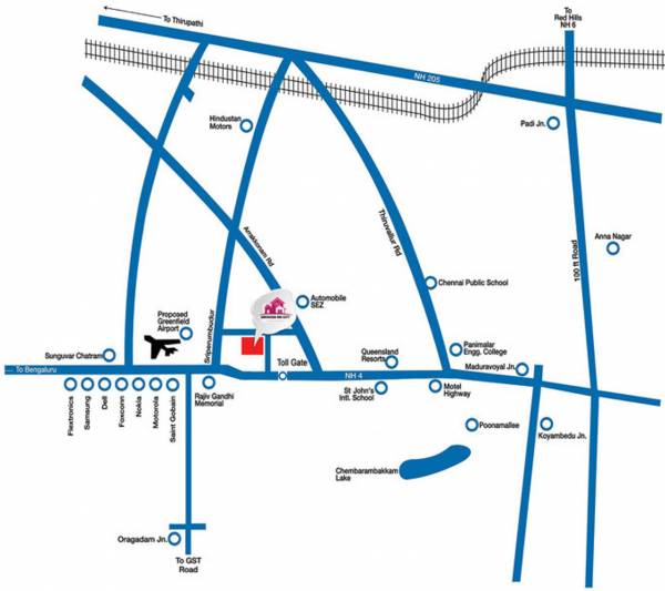 Images for Location Plan of StepsStone American NRI City Plots