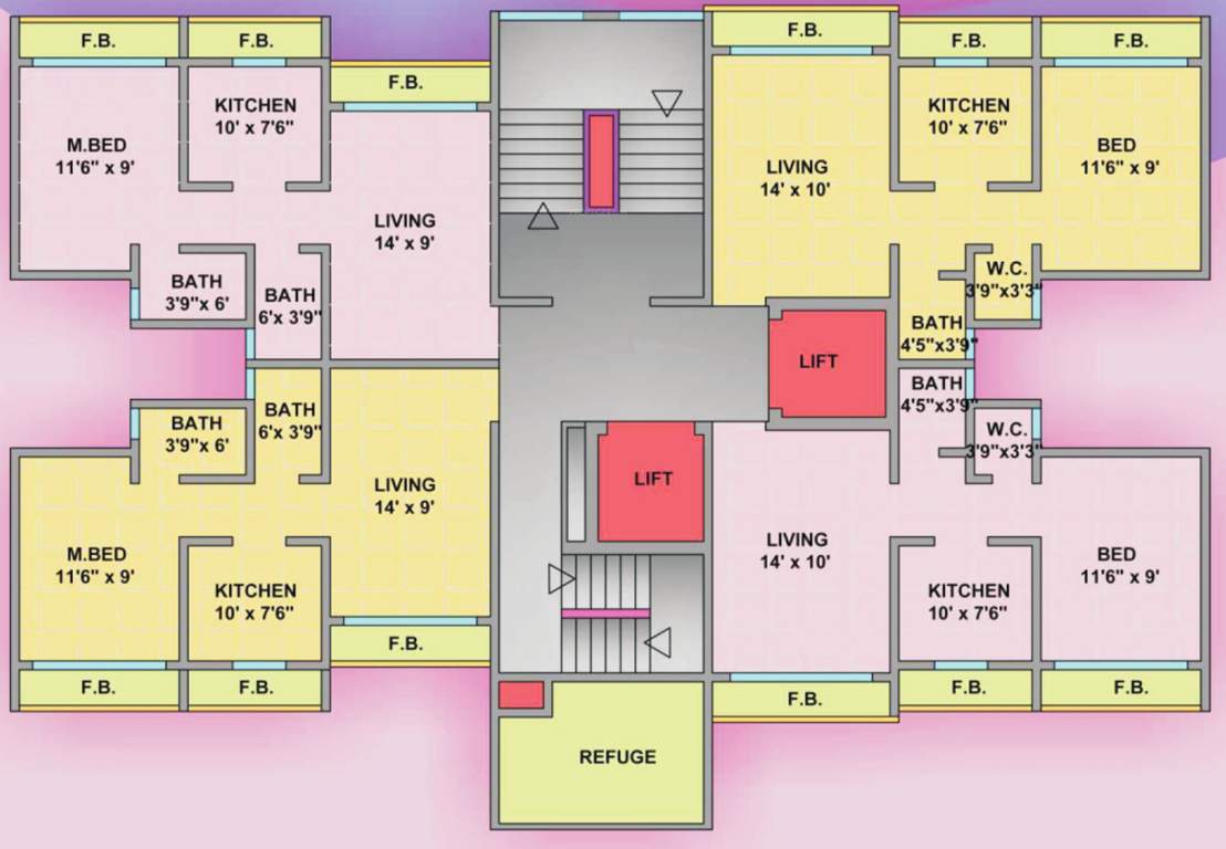 tower Images for Cluster Plan of PIL Pil Tower